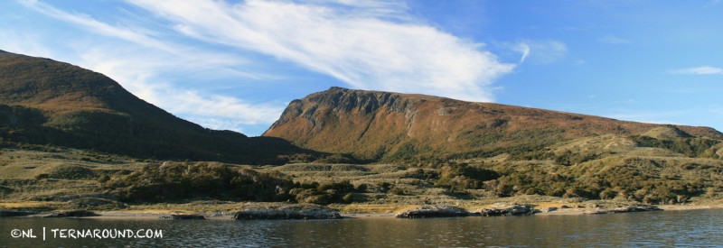 Tierra del Fuego's wild coastline